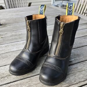 Moretta Clio Paddock Equestrian Boots Youth Size US-1